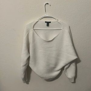 Forever 21 white sweater